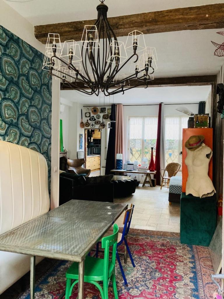 Apartament Atelier Des Glycines, Troyes Bouchon De Champagne, Sublime Site Patrimonial Zewnętrze zdjęcie